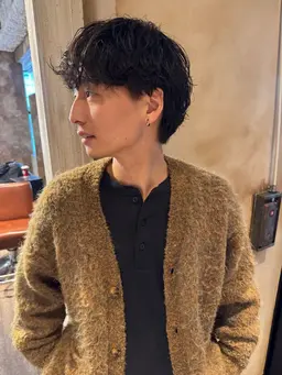 🪽メンズカット+ニュアンスパーマ 50%off ¥12100→¥6050🪽