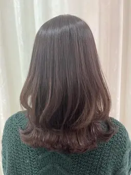 ヘアカラー+Aujuaトリートメント🫧　（平日8時​〜​、18時半​〜​のみのご案内です）