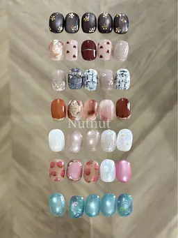 ☃️【今だけ】ぽかぽか初冬デザイン定額ネイル◇