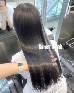 【 ミニモ学割ブリーチ無し 】韓国風透明感カラー➕メンテナンスカット➕ダメージケアトリートメント⟡.·