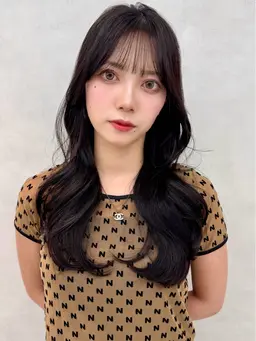 【︎💖12/3限定💖】‎🪽韓国ヘアカット➕艶髪ワンカラー➕トリートメント🪄 120分