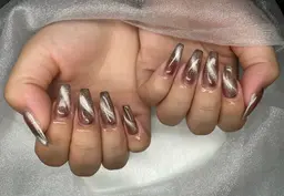 ✨️【12月12.13.14日限定クーポン】✨️チップ10本長さ出しマグネットorフラッシュ💅オフあり⭕️