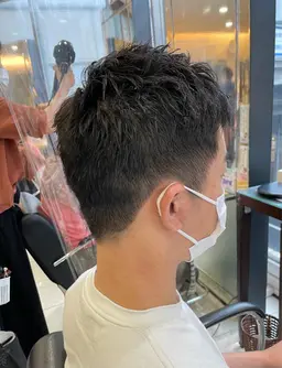 ⭐️大学生応援⭐️10月末まで！ミニモ限定50%offメンズパーマ　カット＋パーマ¥9900→¥4950