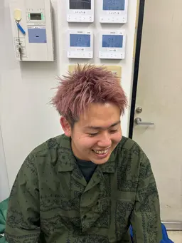 メンズカット《スパイキーショート》＋ヘッドスパ10分️🫧 3名限定✂︎