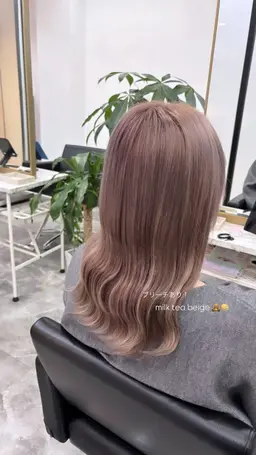 ブリーチありダブルカラー➰🤍