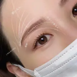 毛流れを整え美眉へ✨ハリウッドブロウリフト🌿メイク仕上げ込み!