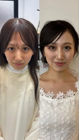 【メイク×ヘアセット🌼】