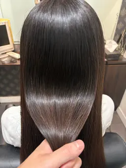 カット＋髪質改善縮毛矯正