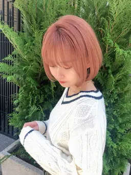 期間限定‼️ ショート、ボブ限定📸 似合わせカット➕ヘアカラー🫧