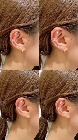 耳つぼジュエリー👂💎.*(10個)