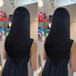 💍贅沢コース💍骨格矯正カット+ダメージレスケアカラー+縮毛矯正or ストレートパーマ+トリートメント