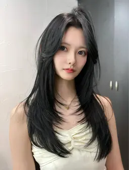 スタイル指定あり💫レイヤーカット（胸真ん中から胸下の長さの方限定）premium髪質改善treatment付き✂️