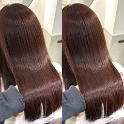【💖髪質改善フルコース💖】髪質改善縮毛矯正+ケアカラー+トリートメント+メンテナンスカット【💐1日1名限定💐】