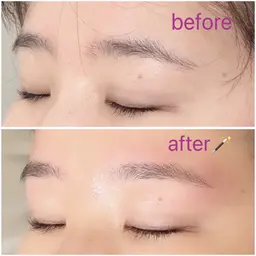 【レディース】💫アイブロワックス💫間引きあり　※仕上げメイクなし