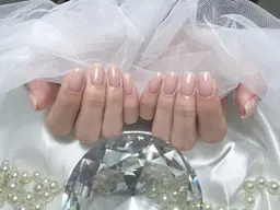 🎀🫧ハンドワンカラー・ラメグラ（オフあり）パラジェル使用🫧🩷
