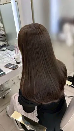 🩶白髪染めリタッチモデル🩶艶トリートメント付き💫💫