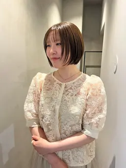 【ショート​〜​ボブ限定】ワンカラー＋クイックトリートメント✨