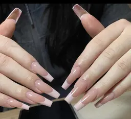 チップ長さ出しフレンチ(練習口コミ不可)