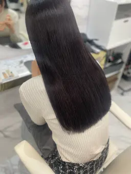 【美髪矯正のみのコース】【酸性縮毛矯正+オリジナルトリートメント】