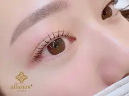 美眉スタイリング×ダメージレスまつ毛パーマ