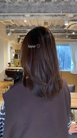 【ロング限定】似合わせレイヤーカット