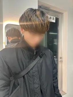 【メンズカット】 ⚠️スパイキーショート、ウルフ、フェード不可