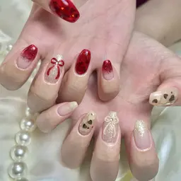 【Jr.ネイリスト】オフ込み持ち込みシンプル♪デザイン💅