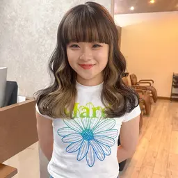 【色もち重視◎】🍓⟡.·*.カット＋インナーカラー＋ダメージケアTR