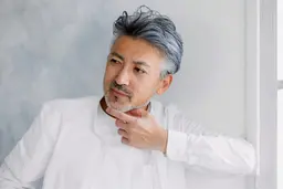 メンズカット+リタッチカラー