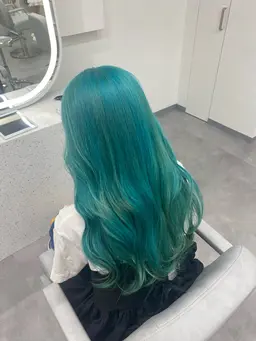 ブリーチリタッチカラー✨️🦋