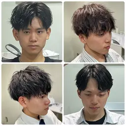 🌙【ミニモ学割！学生限定👨‍🎓】メンズヘアセット（アイロン仕上げ）