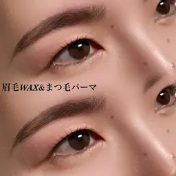 ラッシュリフト+眉毛メニュー(waxまたはブロウリフト)