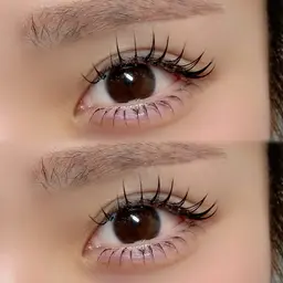 下まつげエクステ