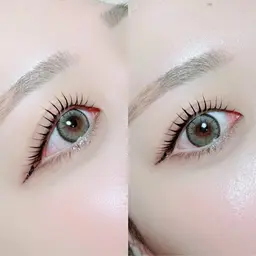 Jr.アイリストが担当🤍まつげパーマ＋アイブロウ🕊✨