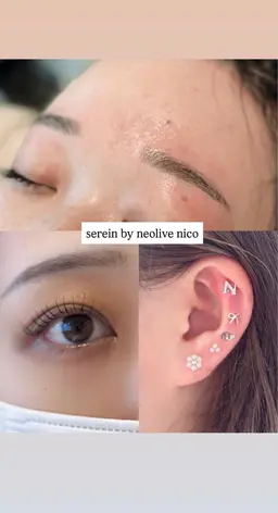 💝まつパ＆眉毛wax＆耳つぼジュエリー💝
