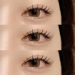 【高持続💫/LED】フラットラッシュ100本(束感仕上げ)¥6000→¥5500