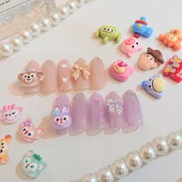 【ジェル】オフ無し🌹ワンポイントキャラクターコース