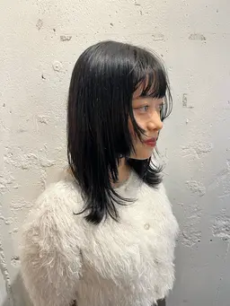 cut + care one color+3step treatment✂️🫧(白髪染め⚪︎)