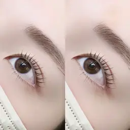 【set menu 】眉毛wax + まつ毛パーマ🤍