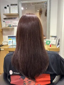 ブリーチなしワンカラー🫧