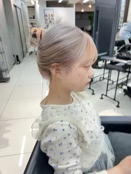 💐艶ワンカラー💐ケア剤使用のダメージレスなカラーリング🫶🏻