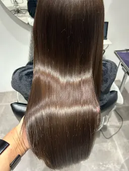 リタッチカラー+髪質改善ULTOWAトリートメント+マイクロバブル（リタッチ2cm以内）