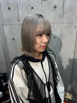 レディースカットモデル(ワンレンボブ) 3cm以上切らせてくれる方