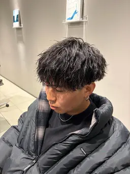 🟥メンズカット&特殊パーマ🟩　ミニモ学割 u-22 学生証をお持ちください！