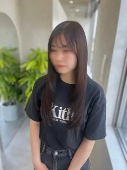 カット（シャンプートリートメント付き）仕上がりを撮らせていただく可能性がございます