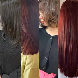 カット＋白髪ぼかしオーダーメイドカラー