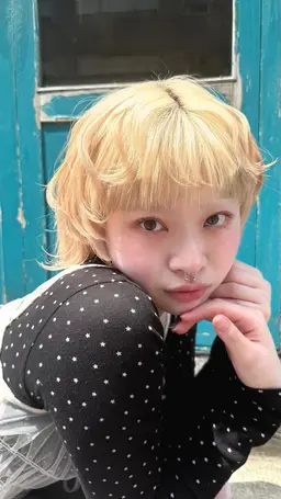 W color (ブリーチ有or無 + color)+BYKARTEトリートメント