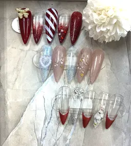 限定選べるクリスマスネイル🎄