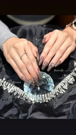 《最先端スカルプ》💅モデル募集🩵ワンカラー/ラメグラ(パーツ別途料金)✨オフあり ¥4000 165分