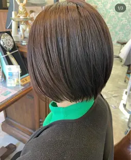 ショートボブカット✂️（シャンプーブロー込🧴）